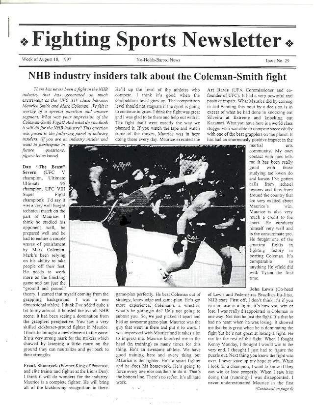 08/97 Fighting Sports Newsletter
